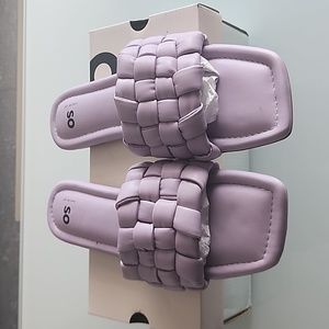 Lilac Sandals by SO NWT